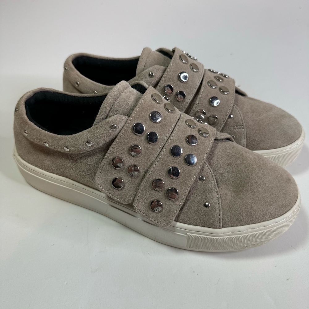 Rebecca Minkoff Natasha Studded Suede Platform‎ Sneakers Size 6.5
